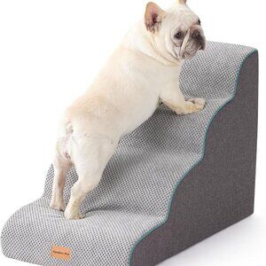 Gardner Pet Dog Stairs for Small Dogs 19.7" H 4-Step